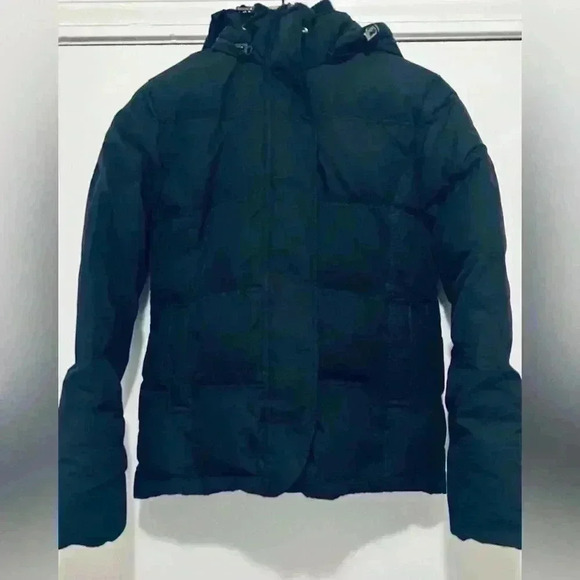GAP Jackets & Blazers - GAP Down Puffer Hooded Coat, Women’s Size XS, Black